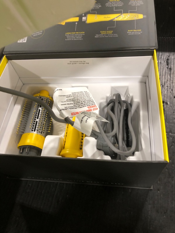 Photo 1 of Drybar All-Inclusive Air + Active Heat 8-in-1 Multi-Styler, for Fast Drying, Long-Lasting Curls, Blowouts, Sleek Styles - Wet or Dry Styling Made Easy