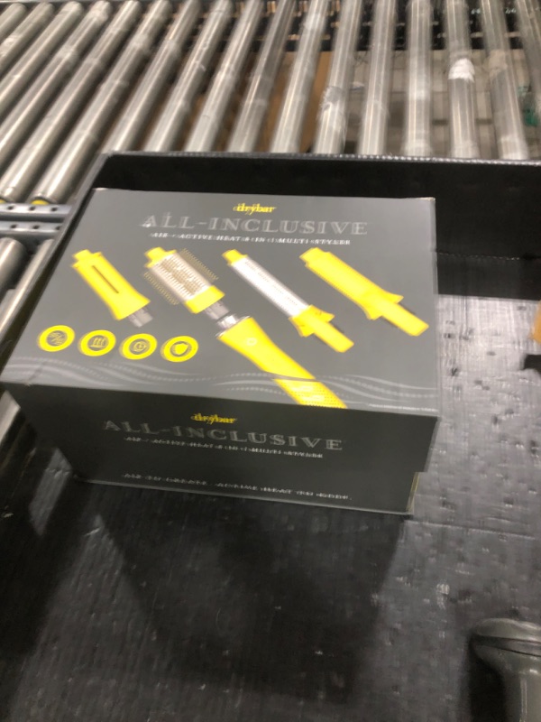Photo 1 of Drybar All-Inclusive Air + Active Heat 8-in-1 Multi-Styler, for Fast Drying, Long-Lasting Curls, Blowouts, Sleek Styles - Wet or Dry Styling Made Easy