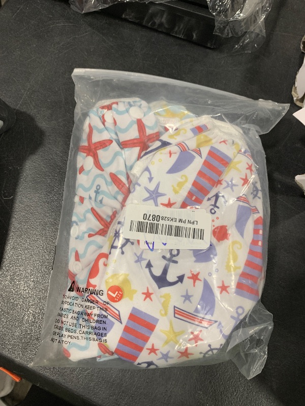 Photo 1 of Langsprit 3 Pack Swim Diaper for Baby & Toddle,Reuseable Washable Diaper Swim for Swimming Lesson & Baby Shower Gifts