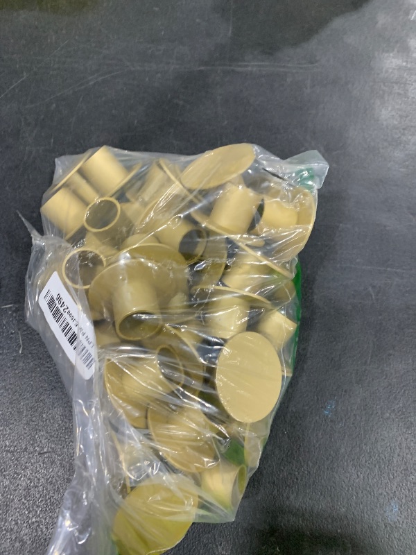 Photo 1 of 48 Pcs Gold Taper Candle Holders Bulk for Wedding Pillar Candles Metal Taper Candlesticks Holders Centerpieces Short Candle Stick Dinner Decor for Party Anniversary Dinning Table Gift