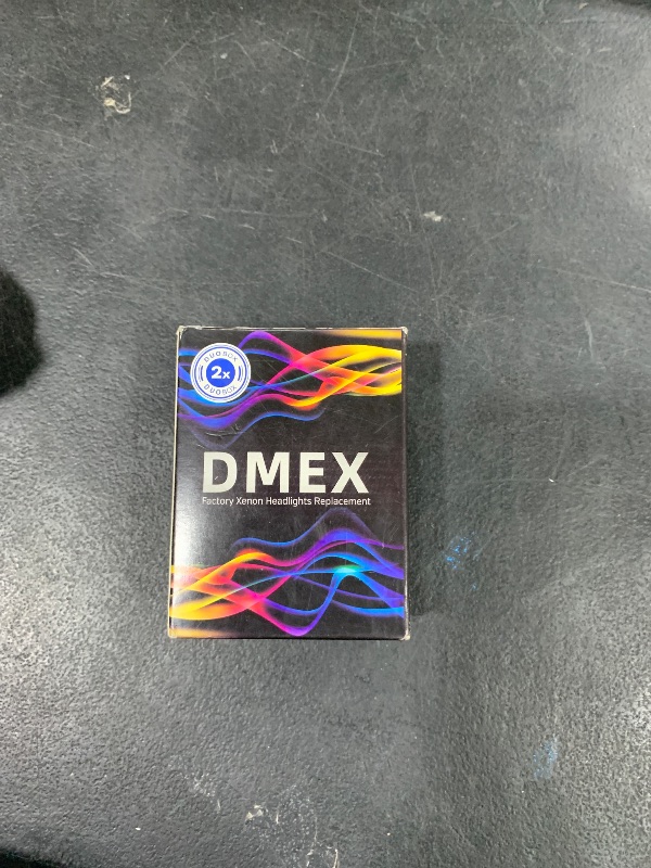 Photo 1 of DMEX D2S - 35W - 8000K White Blue Xenon Headlight HID Bulbs 85122 66240 66040 66240CBI Replacement - Pack of 2(Not fit Halogen Headlight Assembly)