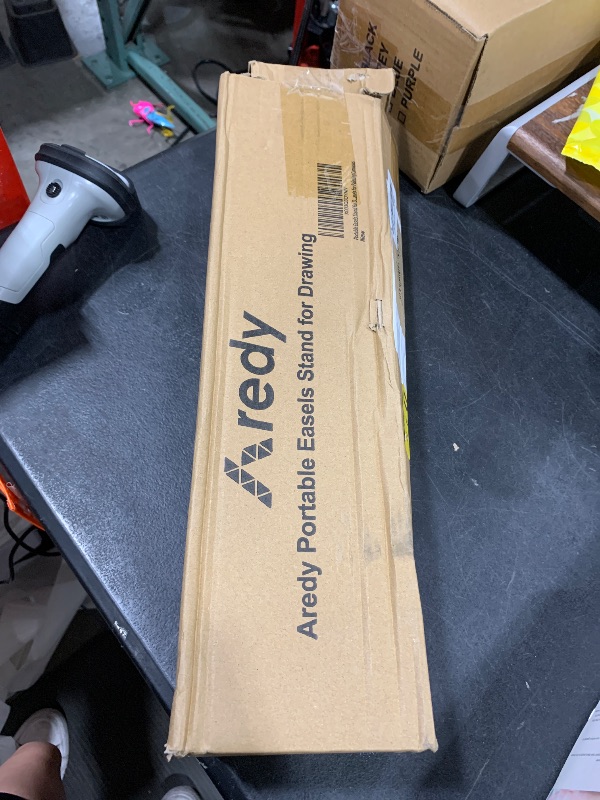 Photo 1 of Easels for Painting Canvas, Aredy 66" Art Easel for Drawing, Portable Painting Easel Stand, Metal Table Top Easel