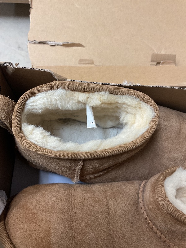 Photo 1 of UGG Women's Classic Ultra Mini Boot, Chestnut, 06