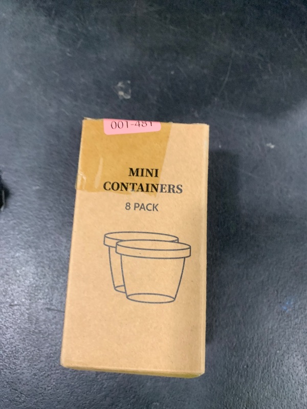 Photo 1 of [8 Pack] Salad Dressing Container To Go, 2.4oz Small Condiment Containers with Leakproof Silicone Lids, Reusable Stainless Steel Sauce Cups for Lunch Bento Box, Picnic and Travel