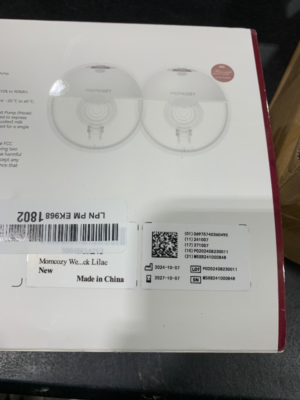 Photo 1 of Momcozy Breast Pump Hands Free, All-Day Comfort, No Strings Attached- 24mm, 2 Pack