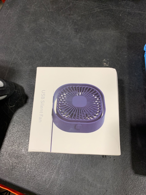 Photo 1 of BSVI Small Desk Fan,Portable Personal Desktop Mini Fan 3 Speeds Cooling Table Fan Powered by USB for Home Office Bedroom Indoor Car Outdoor Travel