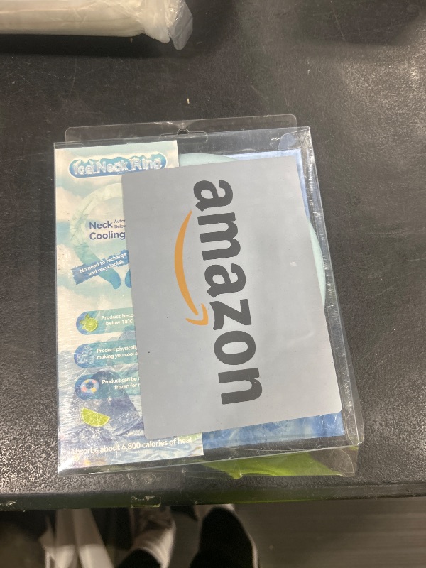 Photo 1 of Neck Cooling Tube Wraps Ice Ring Neck Cooler Personal Ice Pack Wrap for Hot Weather Gel Reusable Wearable Gel Cooling for Summer Heat Hot Flashes Freezer Below 64.4?