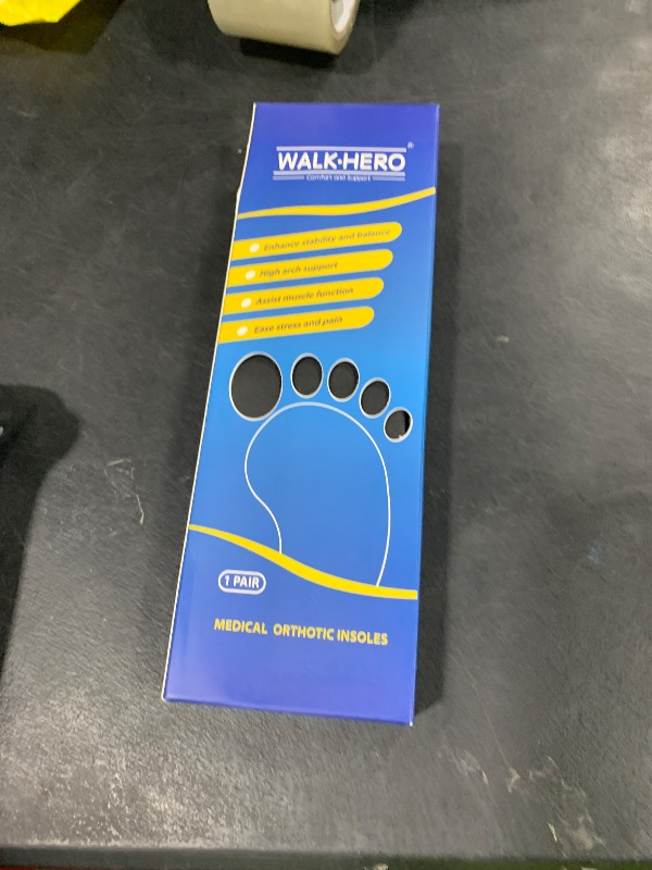 Photo 1 of Plantar Fasciitis Insoles for Men Women - Orthotics Inserts, Shoe Insoles Arch Support Flat Feet Inserts Work Boot Insoles for Standing All Day (Mens 9-9 1/2 | Womens 11-11 1/2)