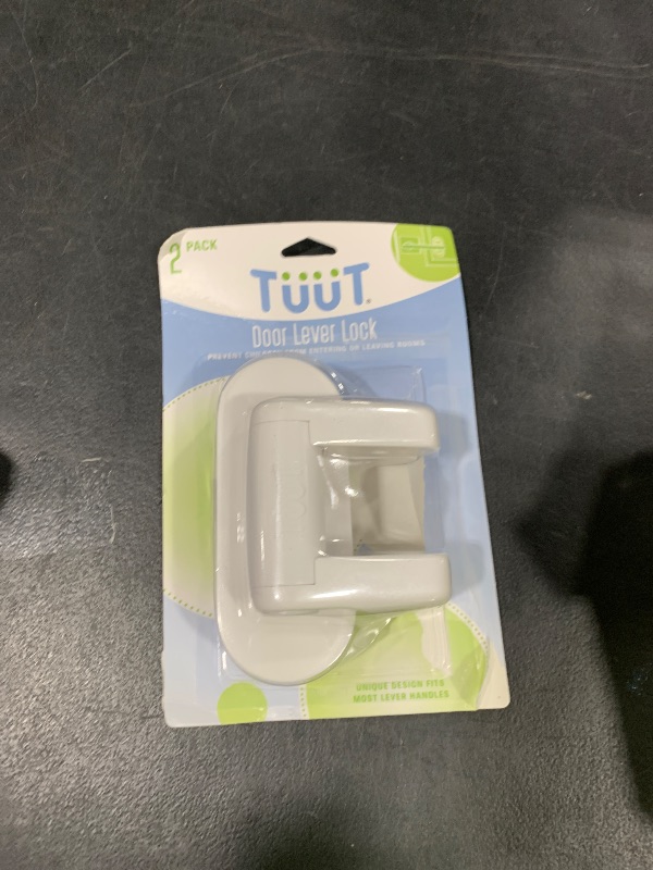 Photo 1 of Door Lever Lock (2 Pack) Child Proof Doors & Handles, Adhesives - Child Safety by Tuut