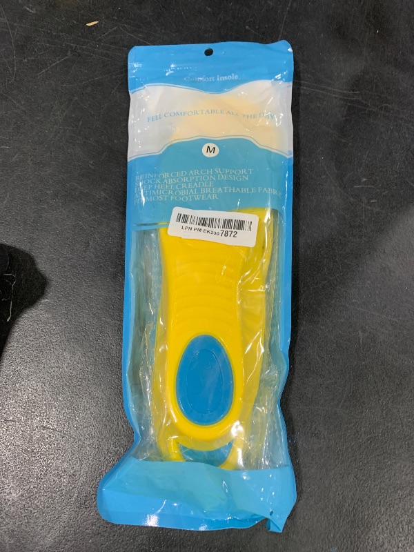 Photo 1 of Shoes Inserts Memory Foam Insoles Shock Absorption Pain Relief Plantar Fasciitis Breathable PU Sports Foot Insoles for Men Women,1 Pair (M?Men's 6-9/ Women 7-11?)