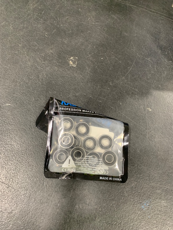 Photo 1 of KABOBEARING 10 Pcs 698-2RS Double Rubber Seal Bearings 8x19x6mm,ABEC-5 Z3V3 High Speed Sealed Miniature Bearings.