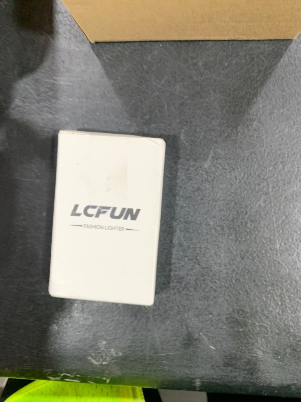 Photo 1 of LcFun Ace Lighter USB C Electric Lighters Rechargeable USB Lighter with Poker Design Dual Arc Plasma Flameless Windproof Lighters for Candles, Incense Stick, Camping