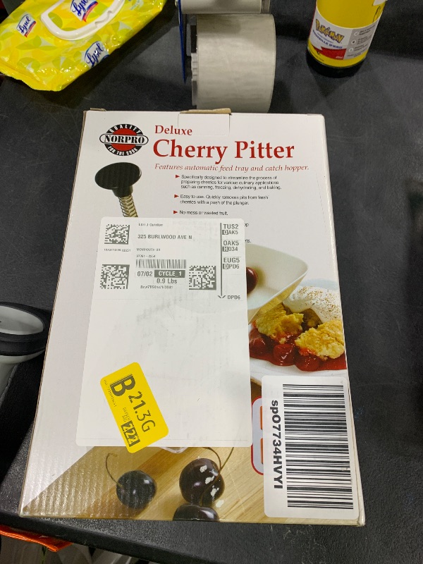 Photo 1 of Norpro Deluxe Cherry Pitter with Clamp