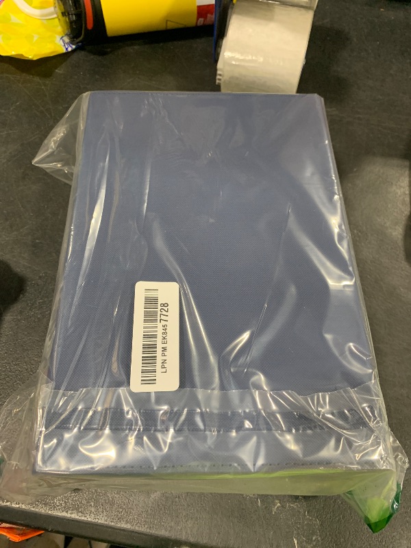 Photo 1 of AEGIS GUARDIAN Commander Deck Box Hold 600+ Sleeved Cards, Card Deck Box with 2 Dice Tray Fit for TCG MTG CCG, Holds up to 4 Card Storage Boxes, PU Leather Strong Magnet, Blue and Grey