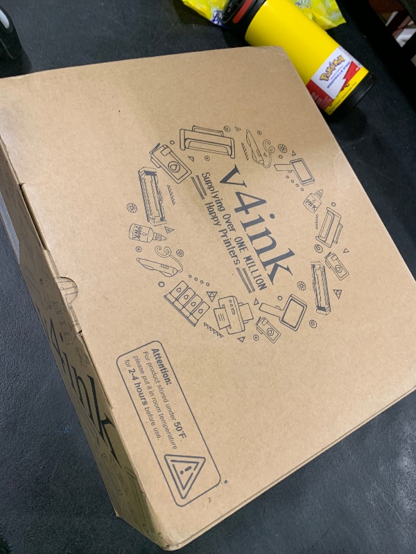 Photo 1 of v4ink 4PK Compatible TN760 Toner Replacement for Brother TN760 TN-760 TN730 TN770 Toner Cartridge for Brother HL-L2350DW HL-L2390DW HL-L2395DW HL-L2370DW MFC-L2710DW MFC-L2750DW DCP-L2550DW Printer