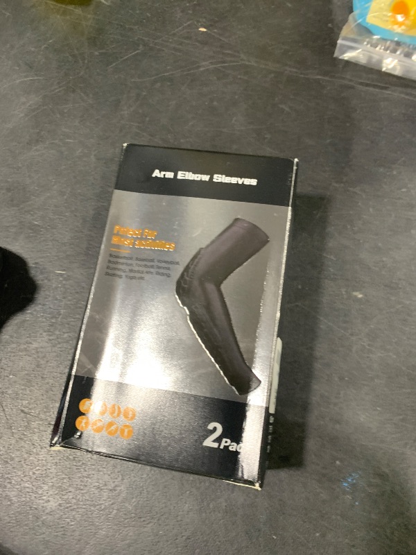 Photo 1 of GUOZI Arm Elbow Sleeves, [2 Pack] Honeycomb Crashproof Arm Elbow Pads for Youth Adult Sports Football Basketball Volleyball