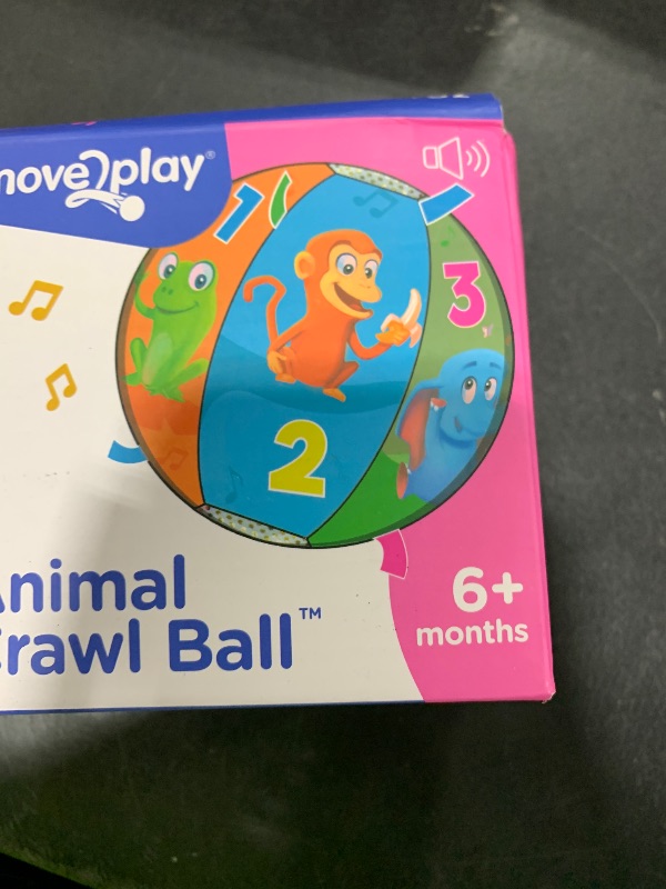 Photo 1 of Move2Play, Hilariously Interactive Baby Ball with Music & Sound Effects | 1st Birthday Gift | Toddler Toy for Boys & Girls | Indoor/Outdoor | Age 6, 9, 12+ month | 1, 2, Year's Old
