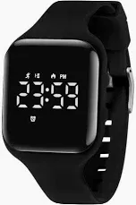 Photo 1 of Kids Watch Digital Watch for 5-12 Years Old Boys Girls, Kids Fitness Tracker Watch with Alarm Clock, Stopwatch, Step Counter Sports Watch, No App Waterproof Watch for Kids Teens Gifts
