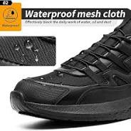 Photo 1 of Women's Non Slip Work Shoes Slip Resistant Food Service Shoes Chef Shoe Anti-Slip, Comfortable and Waterproof size 6