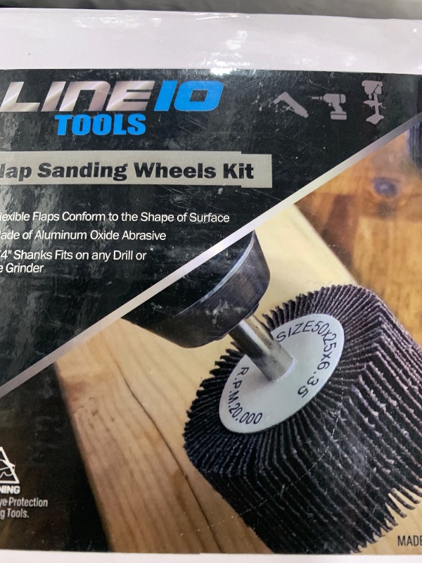 Photo 1 of flap sanding wheels kit
