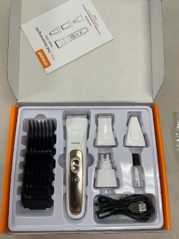 Photo 1 of 4 in 1 pwet grooming kit