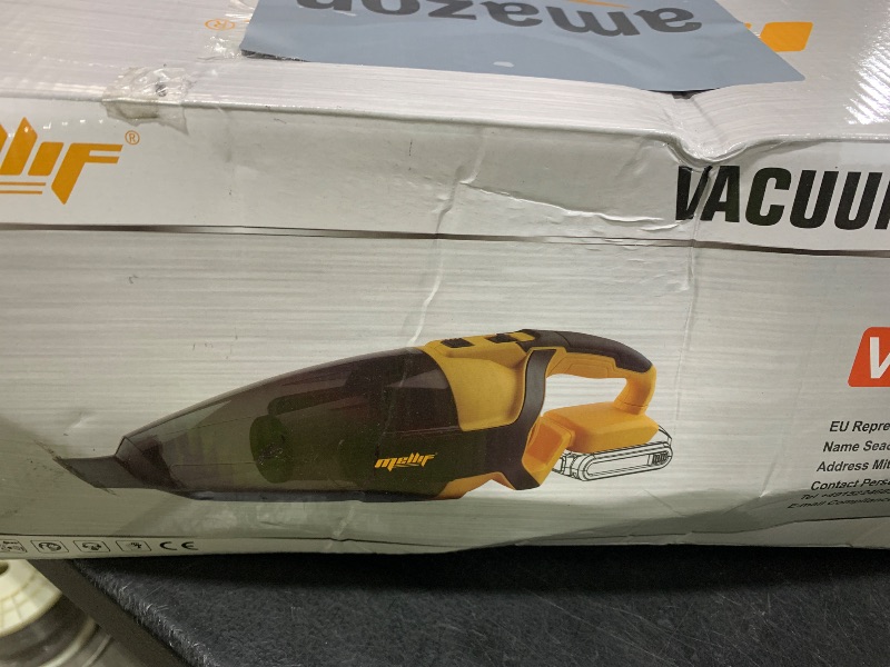 Photo 1 of MORCLIN 120W Cordless Handheld Vacuum Cleaner Compatible with Dewalt 20v Max Battery (Tool Only) Portable for Hard Floor Carpet Car Pet Hair Cleaning