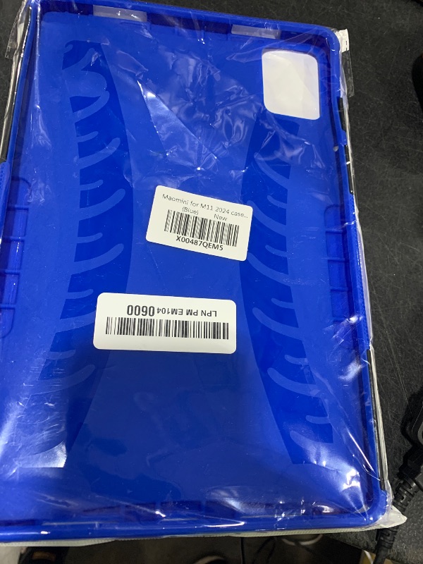 Photo 1 of Maomini for Lenovo Tab M11 Case 11 inch Tablet 2024 (TB-330FU / 330XU)/ K11 LTE 2024 / Xiaoxin Pad 2024 (TB-331FC) Kickstand Heavyduty Armor Defender Cover (Blue)