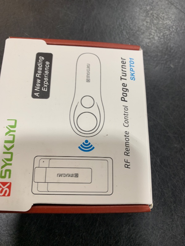 Photo 1 of SK SYUKUYU RF Remote Control Page Turner for Kindle Reading Ipad Surface Comics, iPhone Android Tablets Reading Novels Taking Photos(Green)