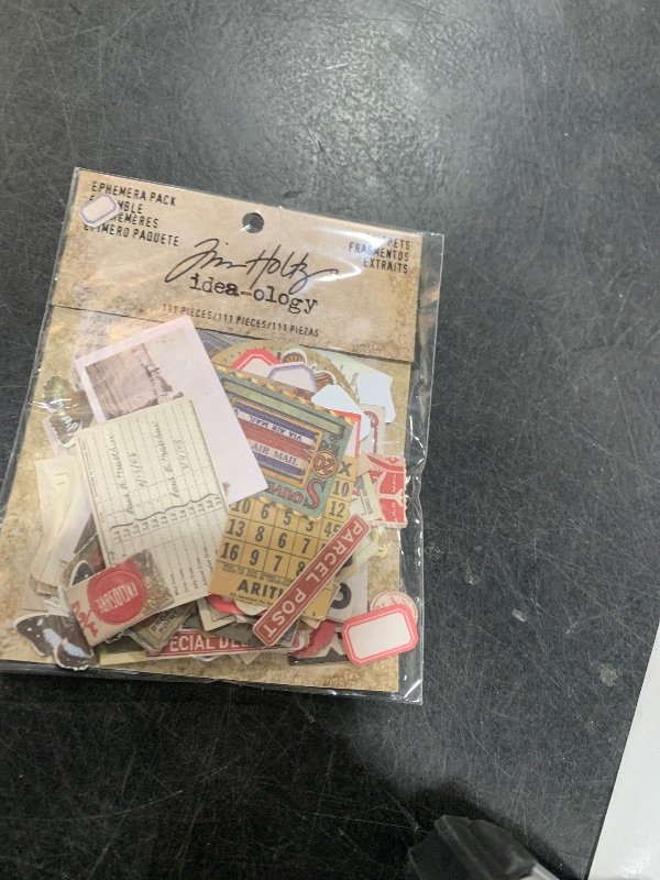 Photo 1 of Ephemera Pack - Snippets by Tim Holtz Idea-ology, Various Sizes, 111 Pieces (TH93564)