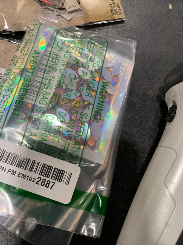 Photo 1 of 100 Pcs 15x7mm AB Colorful Jewels Gems Rhinestones for Crafts, Horse Eye Flatback Acrylic Gemstone for Halloween Party Decorations Clothing Wedding Dress DIY Crafting Accessories(13 Orange AB)