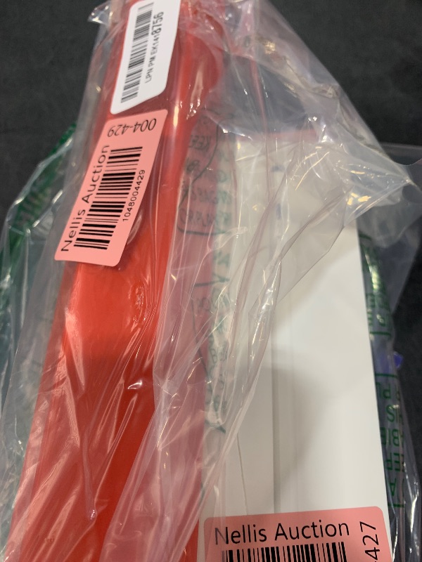 Photo 1 of QWORK Plastic Lug Nut Cover Socket, Lug Nut Cover Puller, Install & Removal of Semi Truck 33mm Lug Nut Covers (Red)