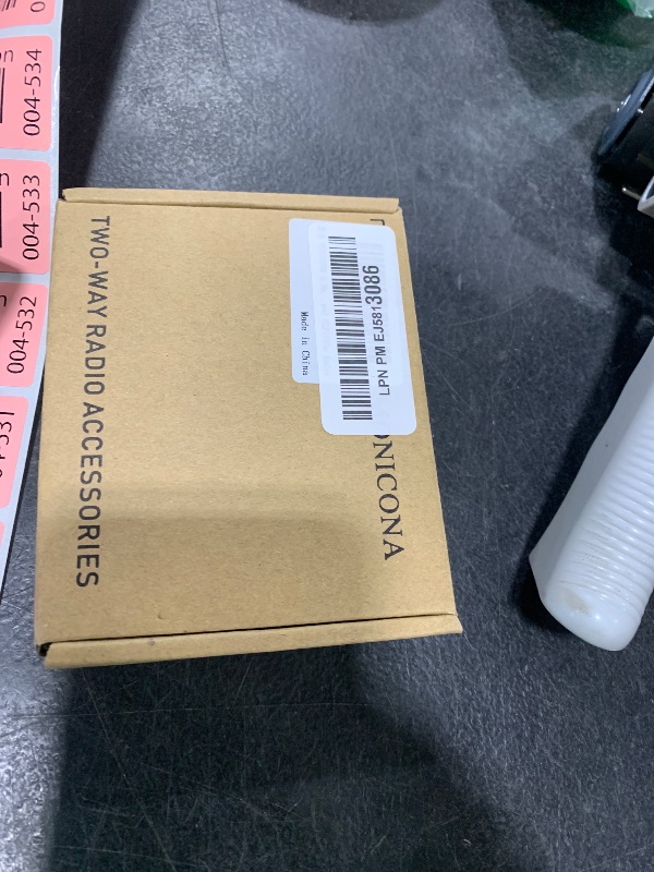 Photo 1 of MONICONA G Earhook Headset PTT Mic Earpiece Earphone for Motorola CLP1010e CLP1080e CLP1083e CLP446e CLP107e Radios