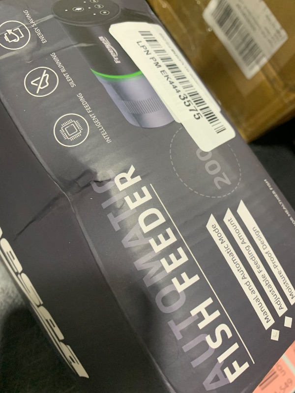 Photo 1 of FREESEA Automatic Fish Feeder for Aquarium: Auto Fish Food Dispenser with Timer for Small Tank Betta Turtle - Battery Vacation Self Feeding for Flakes