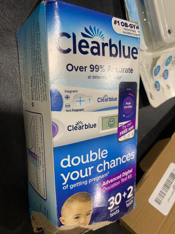 Photo 1 of Clearblue Advanced Digital Ovulation Test Kit, 32 Ct