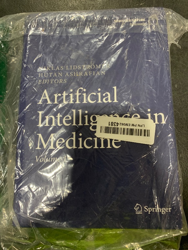 Photo 1 of Artificial Intelligence in Medicine (Volume 1 & 2)