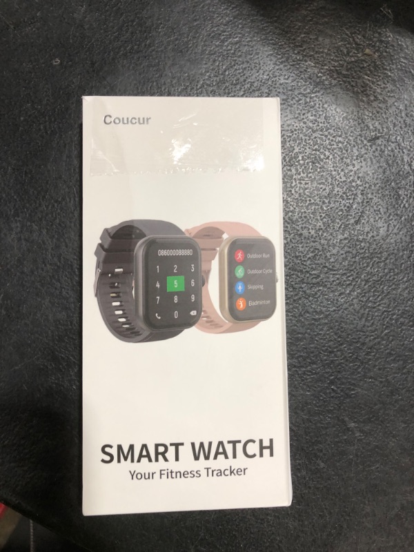 Photo 1 of Smart Watch for Men Women, 1.96" Fitness Tracker Running Watch (Answer/Make Call), IP68 Waterproof, Pedometer, Sleep/Step/Heart Rate Monitor, 110+ Sport Modes Smartwatch for Adroid iOS Phone, Pink