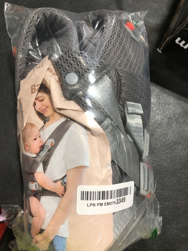 Photo 1 of IULONEE Baby Carrier, Ergonomic Baby Carrier Newborn to Toddler Baby Wraps Carrier Infant Front & Back Backpack Carry Toddlers Carrier Sling for Newborn Dark Grey