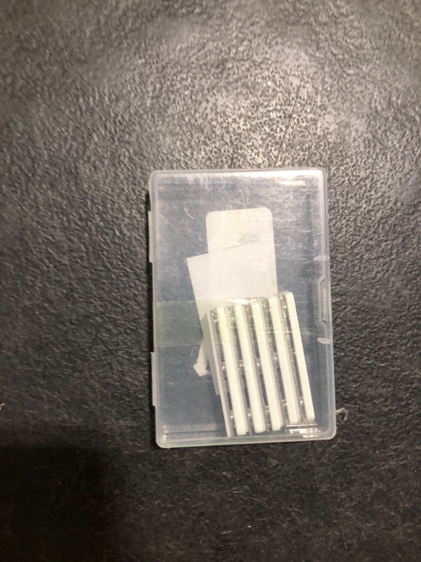 Photo 1 of 12 Pair Curtain Magnets Closure with Adhesive for Blackout Curtains - Blackout Blind Accessory (White)