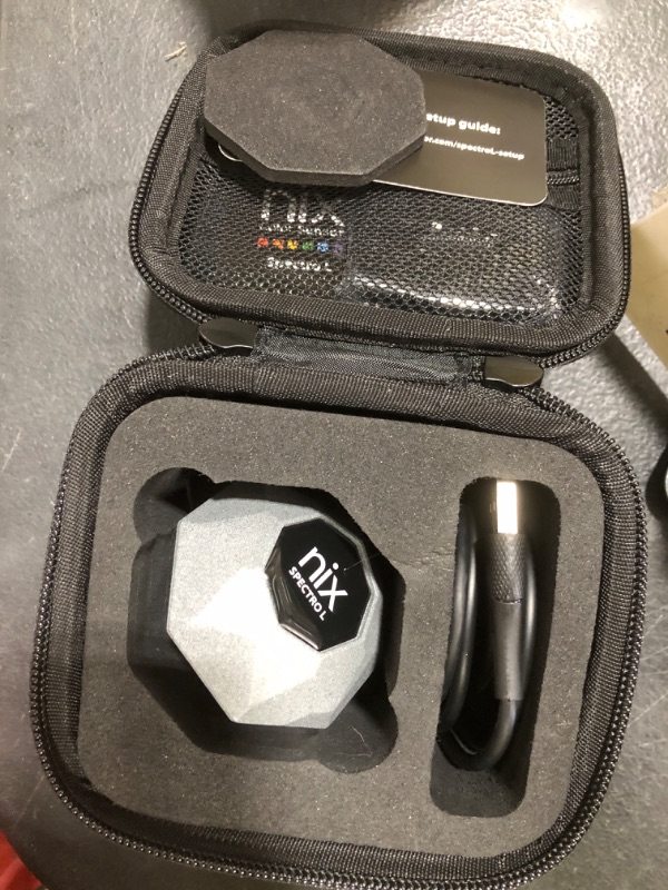 Photo 1 of Nix Spectro L Spectrophotometer and Densitometer- Professional Color Matching Technology, Compatibility with 200,000+ Paints, Spectral Data and Delta-E Functionality for Accurate Results