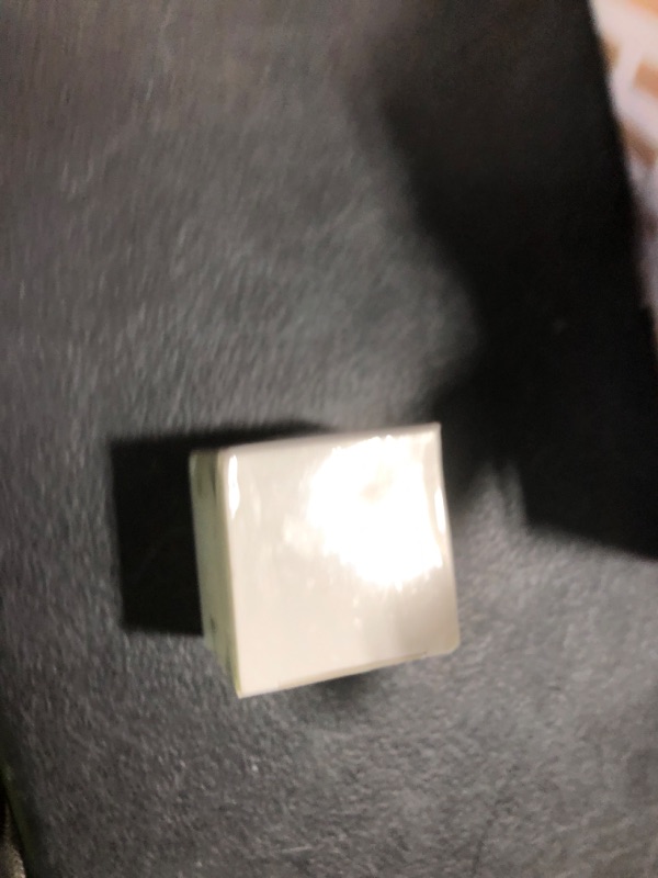 Photo 1 of 1 Inch (25 mm) Square Plastic Plugs Tubing End Caps for Square Tubing Post (8 Pack)