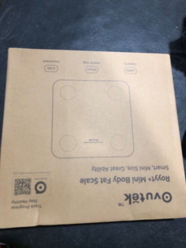 Photo 1 of Ovutek Smart Scale for Body Weight, Digital Bathroom Scale BMI Weighing Body Fat Scale, Accurate Body Composition Scale Monitor for People's Health with Smartphone App, Compact Size, 400lb