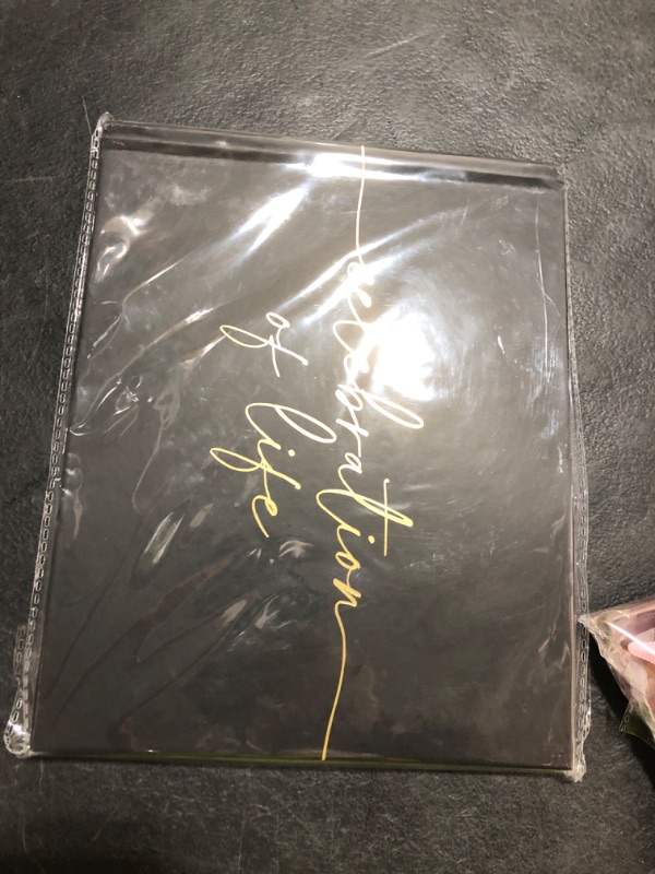 Photo 1 of Lamare Funeral Guest Book for Memorial Service – Elegant Celebration of Life Guest Book and in Loving Memory Guest Book - Condolences Book for Funeral