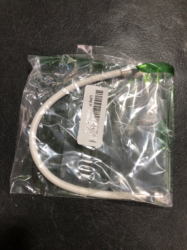 Photo 1 of G-PLUG 1FT RG6 Coaxial Cable Connectors Set - High-Speed Internet, Broadband and Digital TV Aerial, Satellite Sky Cable Extension- Weather-Sealed Double Rubber O-Ring and Compression Connectors White