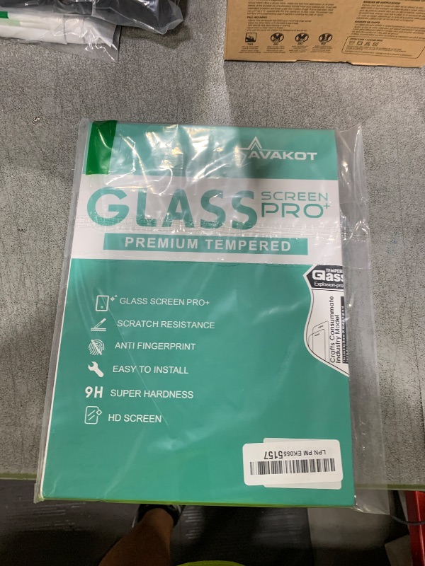 Photo 1 of avakot 2 Pack Screen Protector for iPad 10.2, Tempered Glass Film Compatible with iPad 9th Generation 10.2 Inch 2021/2020/2019 Anti-Scratch Sensitive Dropproof Screen Protector for iPad 8th/7th Gen