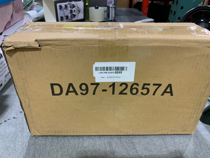Photo 1 of AMI PARTS DA97-12657A (not DA97-12650A) Refrigerator Door Shelf (LEFT) fit for Samsung Refrigerator Parts RF260BEAESR RF261BEAESR RF261BEAESP Replaces AP5621270 DA63-06867 With Cleaning Cloth