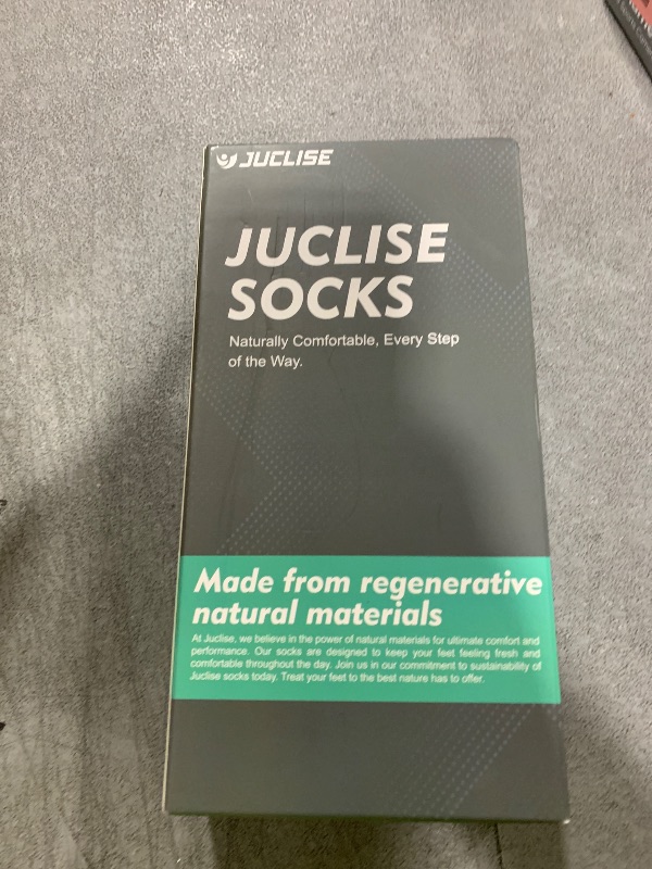 Photo 1 of Juclise Bamboo Viscose Compression Running No Show Socks, Coolmax Moisture Wicking Cushioned Anti-Blister Athletic Ankle (US, Alpha, X-Large, Regular, Regular, Glacier White