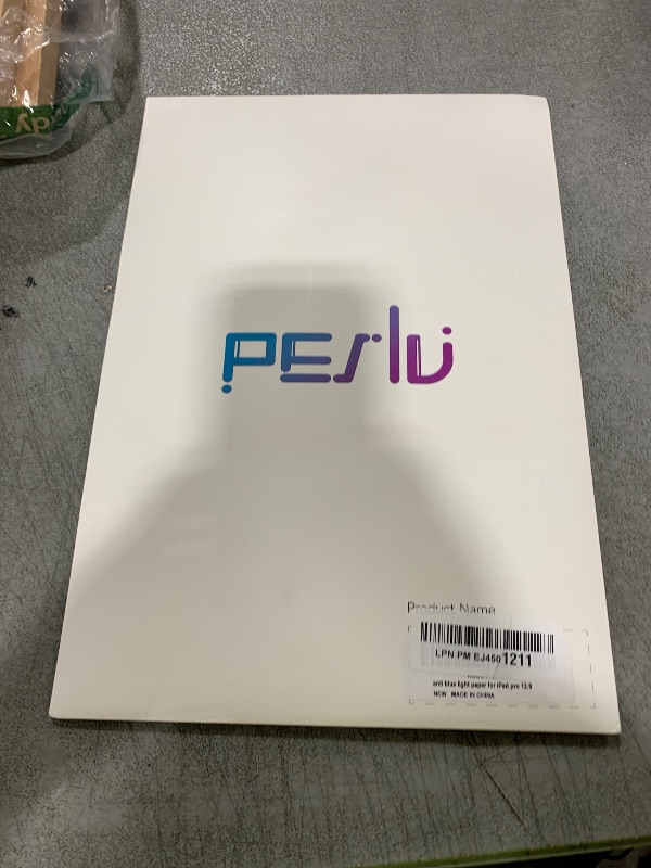 Photo 1 of Peslv 2 Pack Anti Blue Light Paper Film for iPad Pro 12.9 Inch 2018 2020 2021 2022, Drawing & Writing Feel Like on Paper, Matte Anti Glare PET Screen Protector, BlueLight Filter Eye Protection Cover