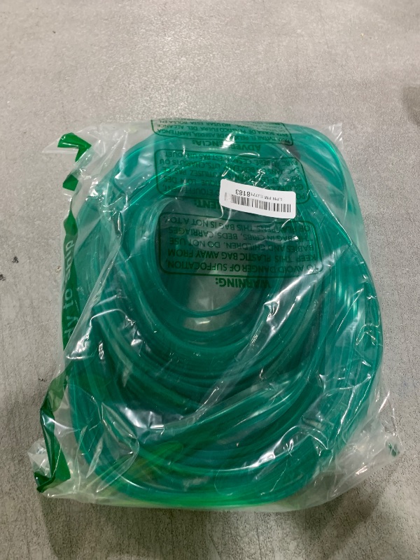 Photo 1 of FangFarm Flat Sprinkler Soaker Hose: 1/2" with Heavy-Duty Double Layer - Save 70% Water For Lawn/Flower beds/Vegetable (50FT, Green)
