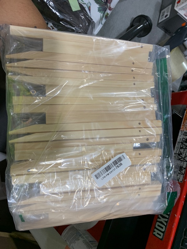 Photo 1 of GardEasy 6 Pack 9 Inch Wood Easels, Easel Stand for Painting Canvases, Tripod, Kids Student Tabletop Easels for Painting, Art Craft Painting Easel Stand for Artist Adults Students