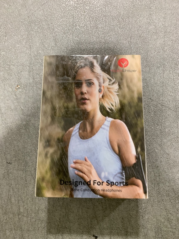 Photo 1 of YouthWhisper Bone Conduction Headphones IP67 Waterproof Wireless Bluetooth 5.2 Headset w/Dual CVC8.0 Noise-Canceling Mics Soft Silicone Sport Earphones for Running/Gym/Calls